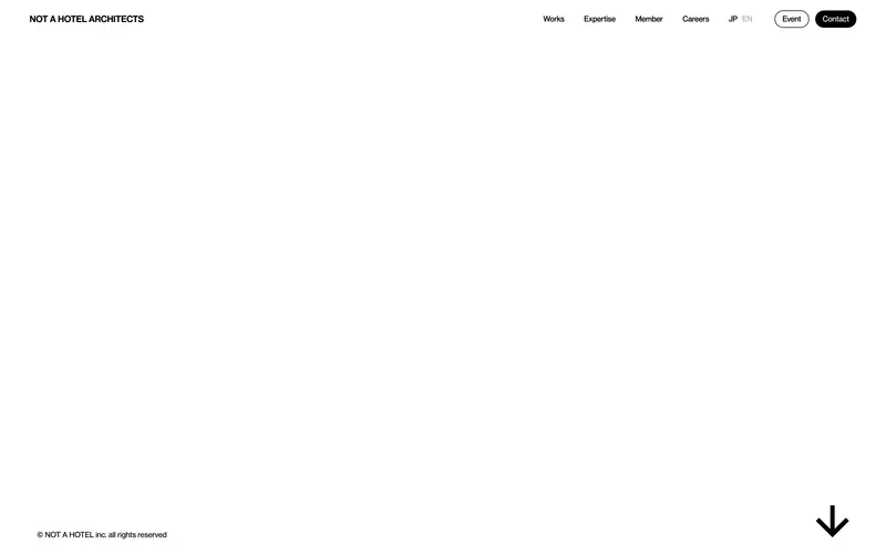 NOT A HOTEL ARCHITECTS 데스크톱 화면