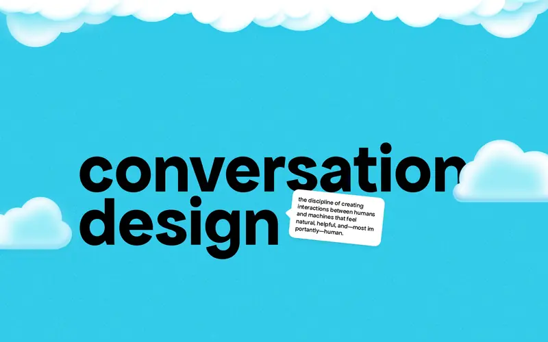 Conversation Design 101 데스크톱 화면