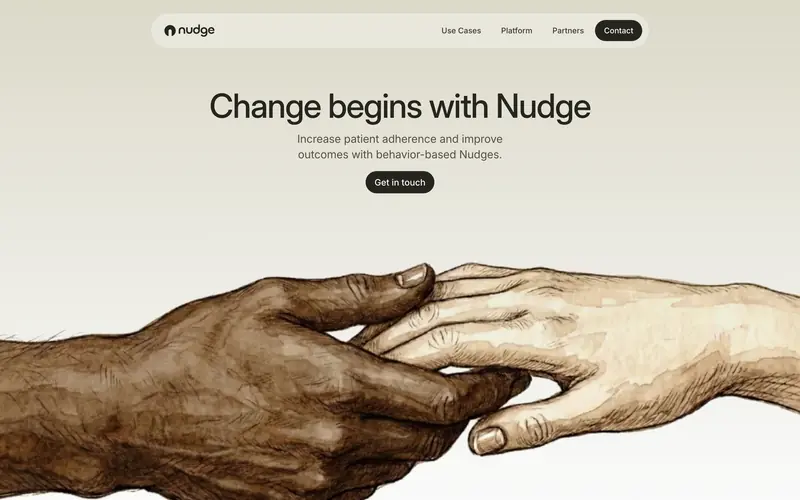 Nudge 데스크톱 화면