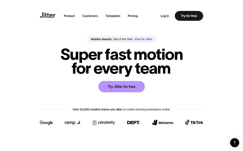 Jitter 데스크톱 화면