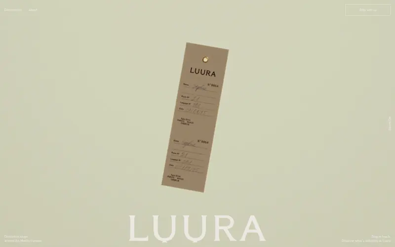 Luura Hotels 데스크톱 화면