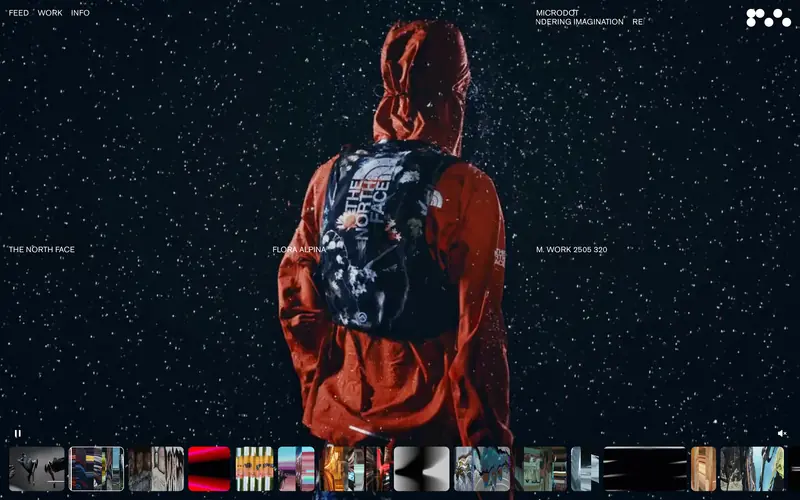 Microdot 데스크톱 화면