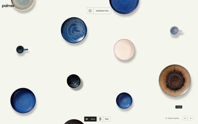 Palmer Dinnerware 데스크톱 화면