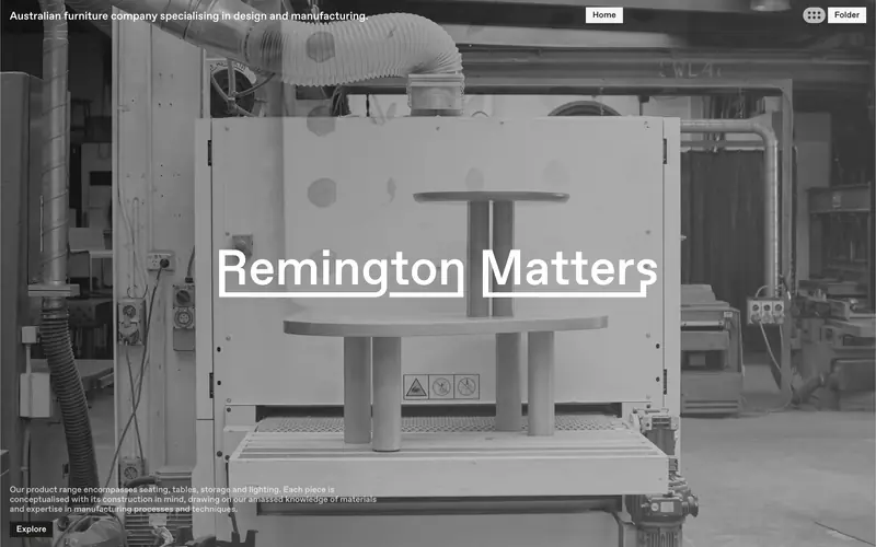 Remington Matters 데스크톱 화면