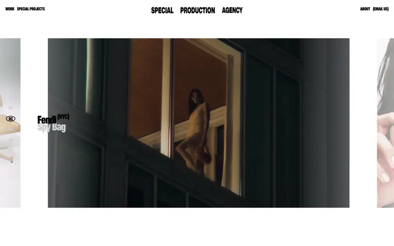 Special Production Agency 데스크톱 화면