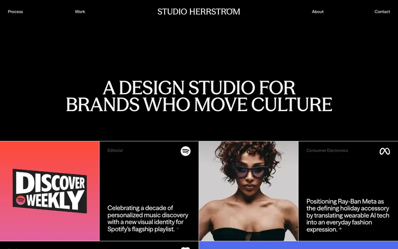 Studio Herrström 데스크톱 화면