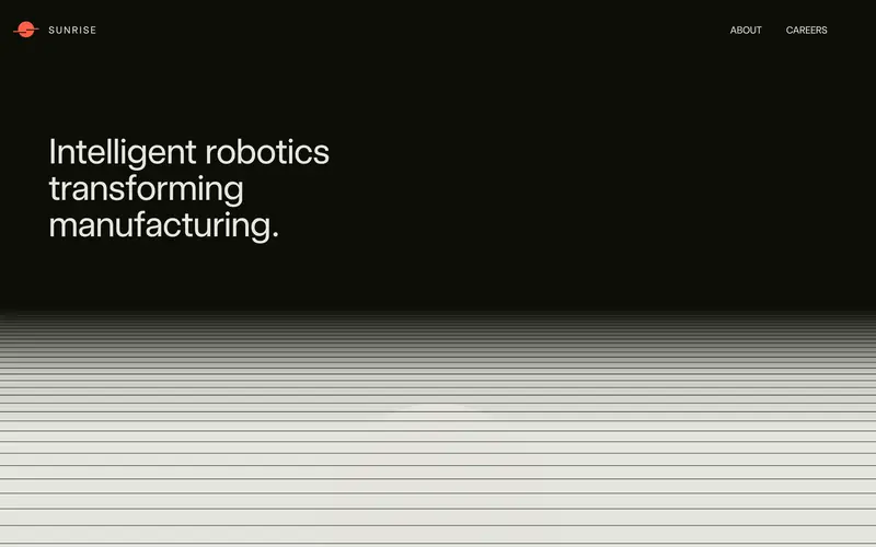Sunrise Robotics 데스크톱 화면