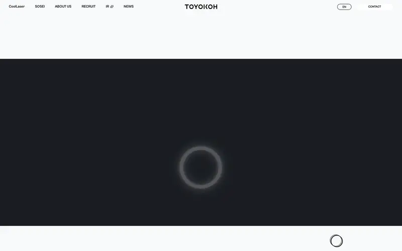 Toyokoh Inc. 데스크톱 화면