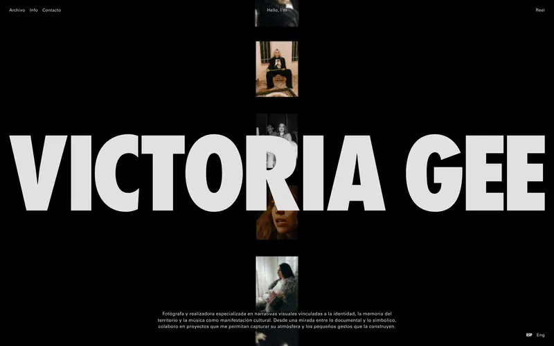 Victoria Gee 데스크톱 화면