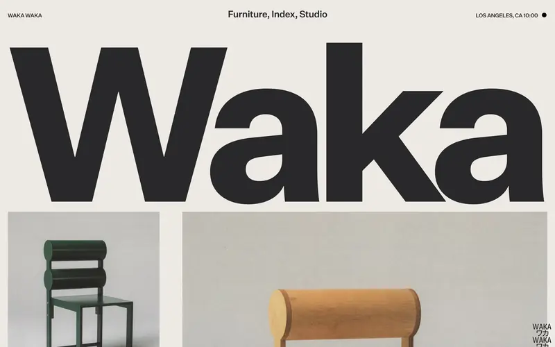 WAKA WAKA 데스크톱 화면