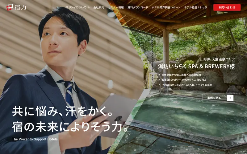 宿力 (Yadoryoku) 데스크톱 화면