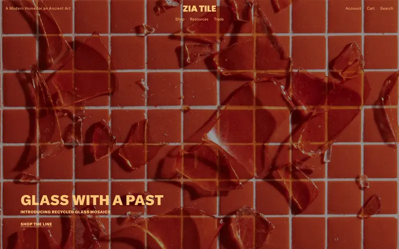 Zia Tile 데스크톱 화면