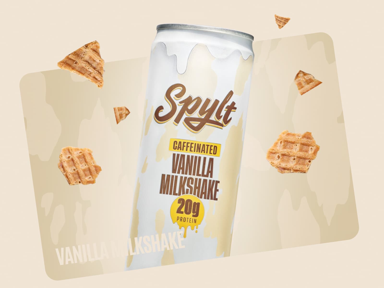 SPYLT Milk 웹사이트 데스크톱 화면 스크린샷 — 일러스트레이션 스타일