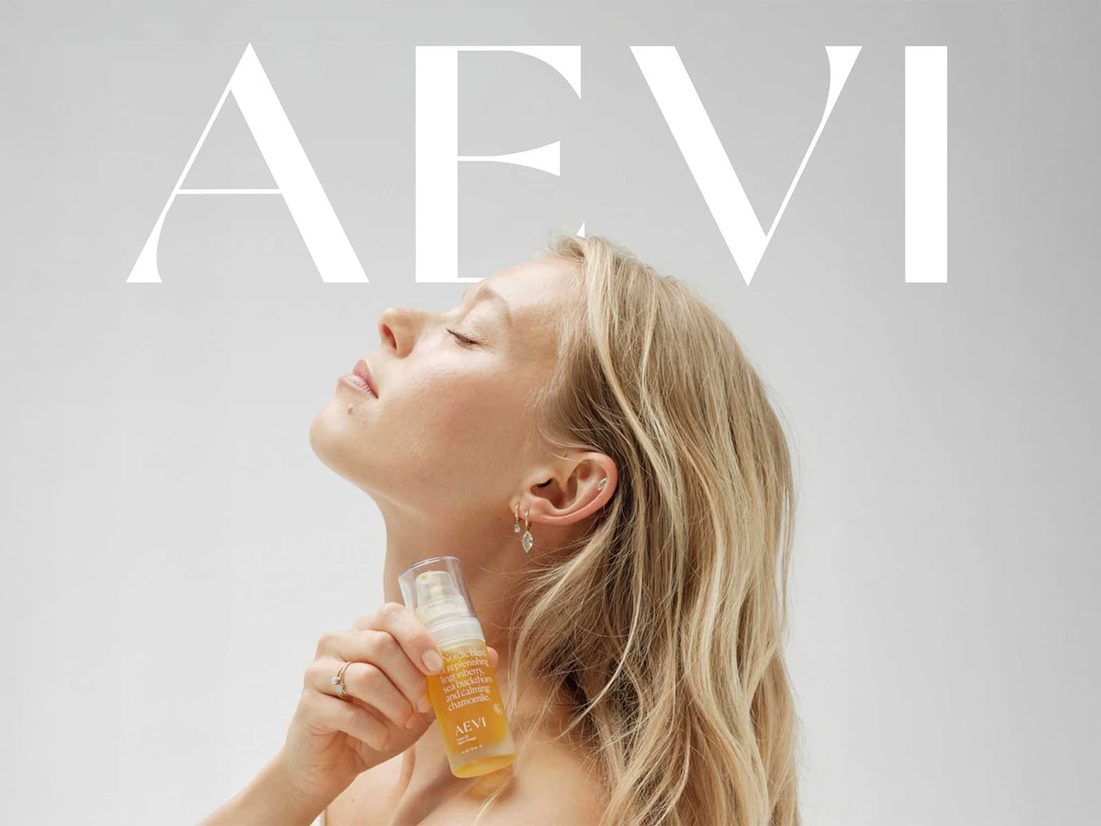 AEVI 웹사이트 데스크톱 화면 스크린샷 — 컬러풀 스타일