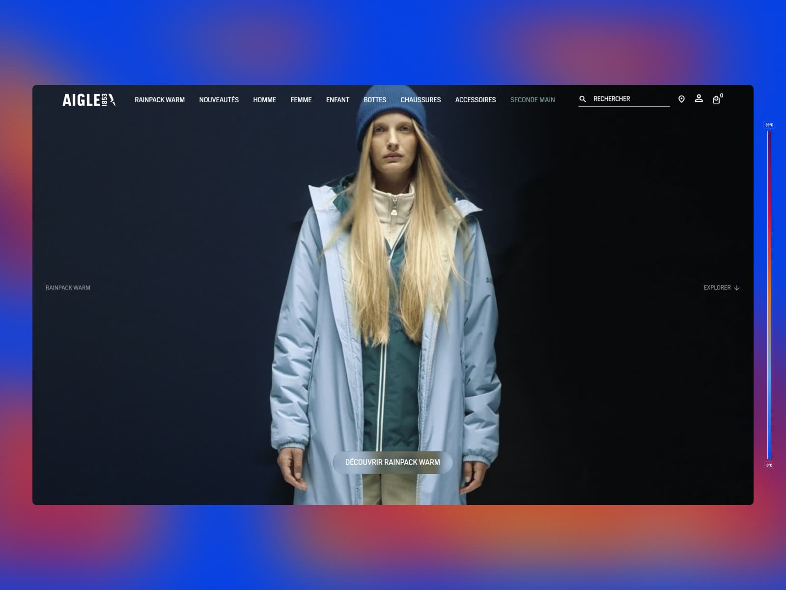 Imperm&eacute;able pliable 데스크톱 화면