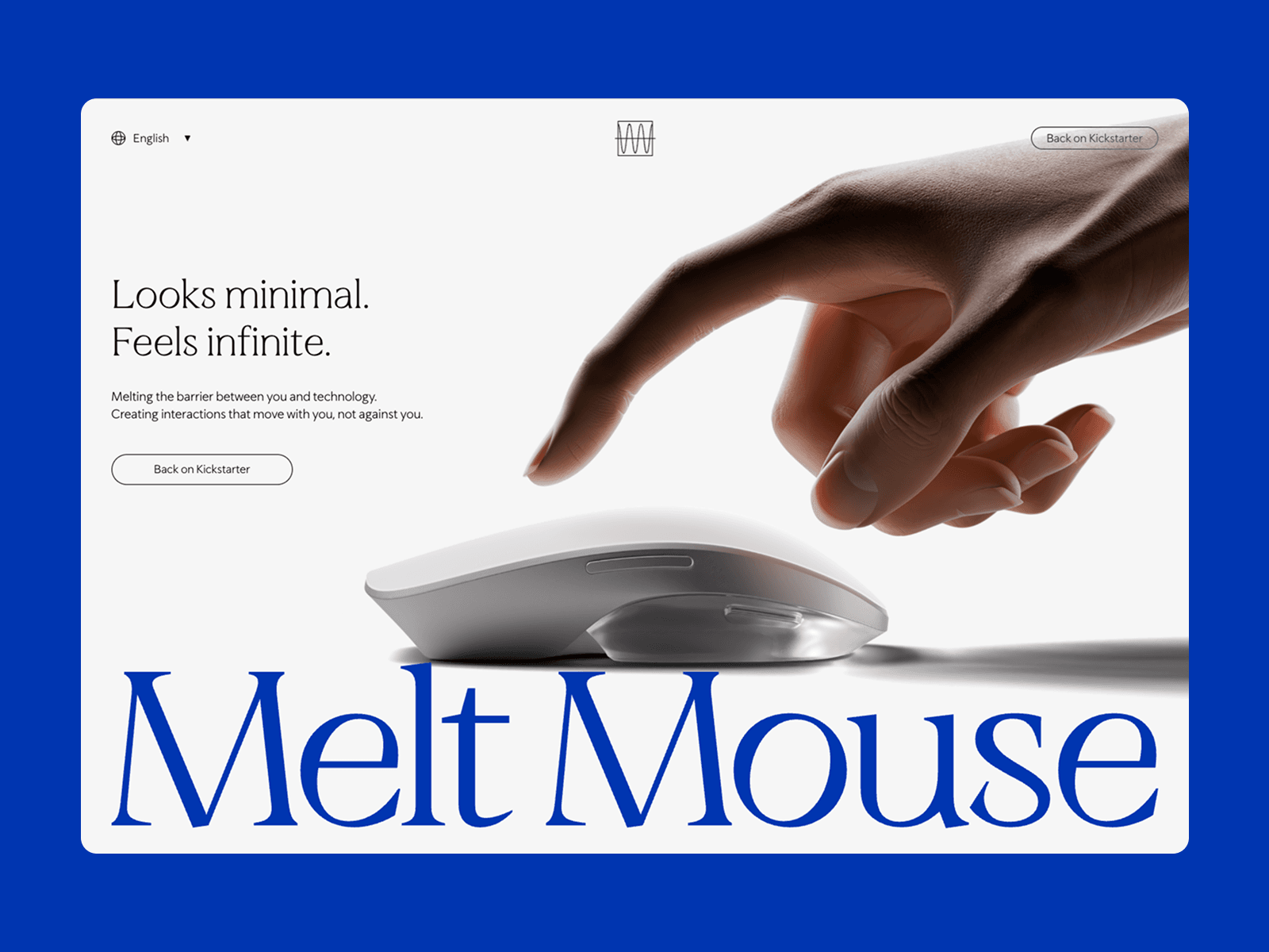 Melt Mouse 웹사이트 데스크톱 화면 스크린샷 — 기업형 스타일