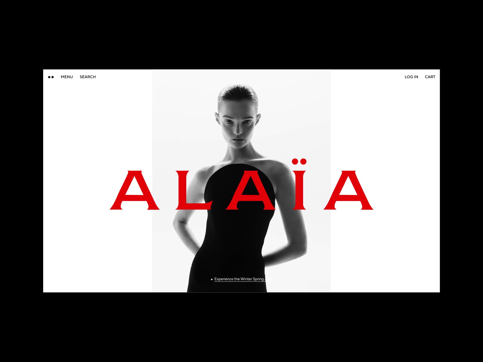 Site officiel ALAÏA FR | Prêt à porter, sacs, chaussures et accessoires 데스크톱 화면