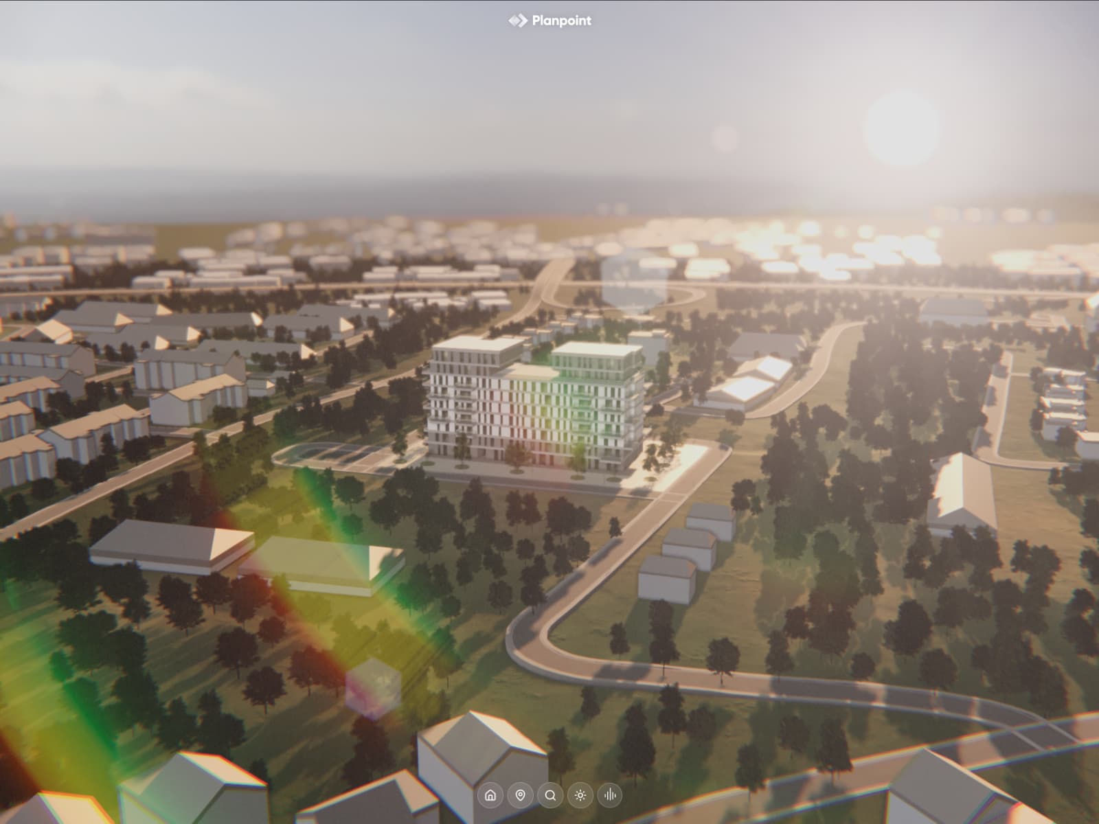 Planpoint 3D Archiviz 데스크톱 화면