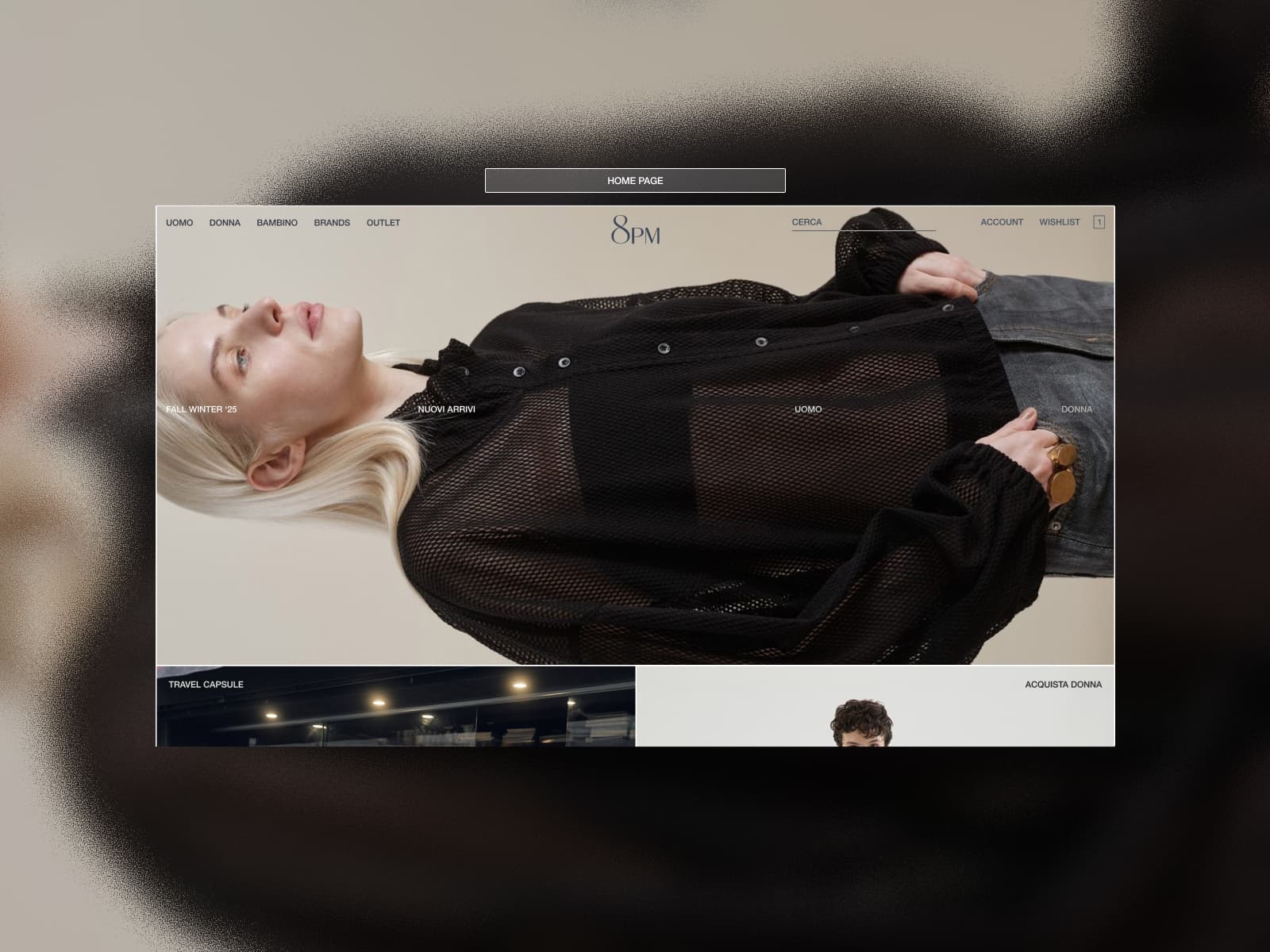 8pm | Official Store 데스크톱 화면