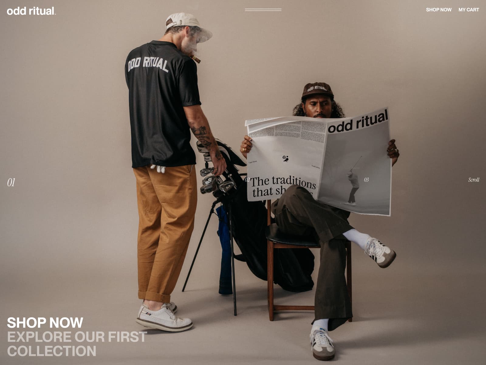 Odd Ritual • A Modern Expression of Heritage 데스크톱 화면