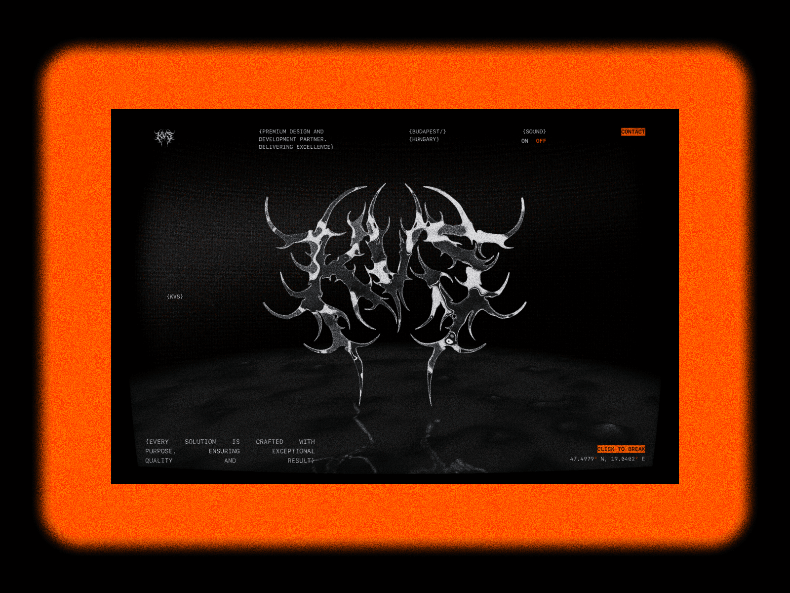 KVS Studio — Product Design & Creative Development 데스크톱 화면