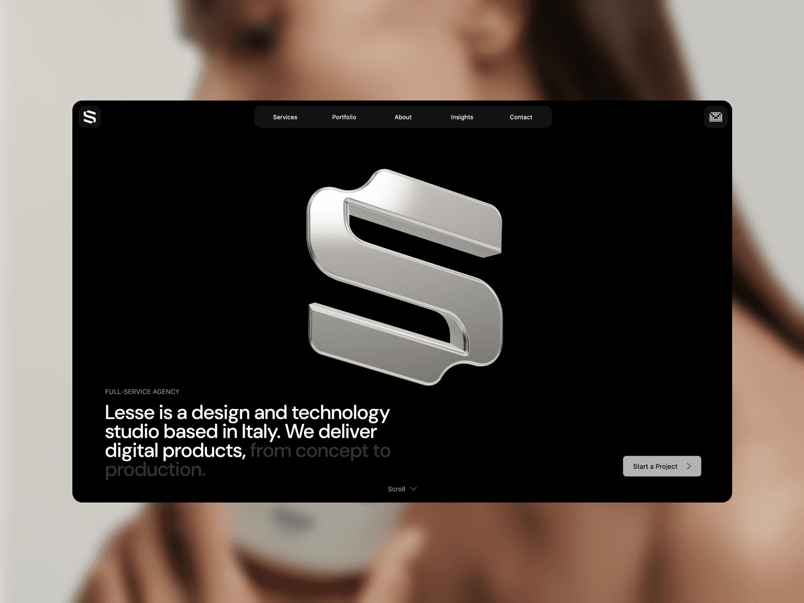 Lesse Studio - Design & Technology 데스크톱 화면