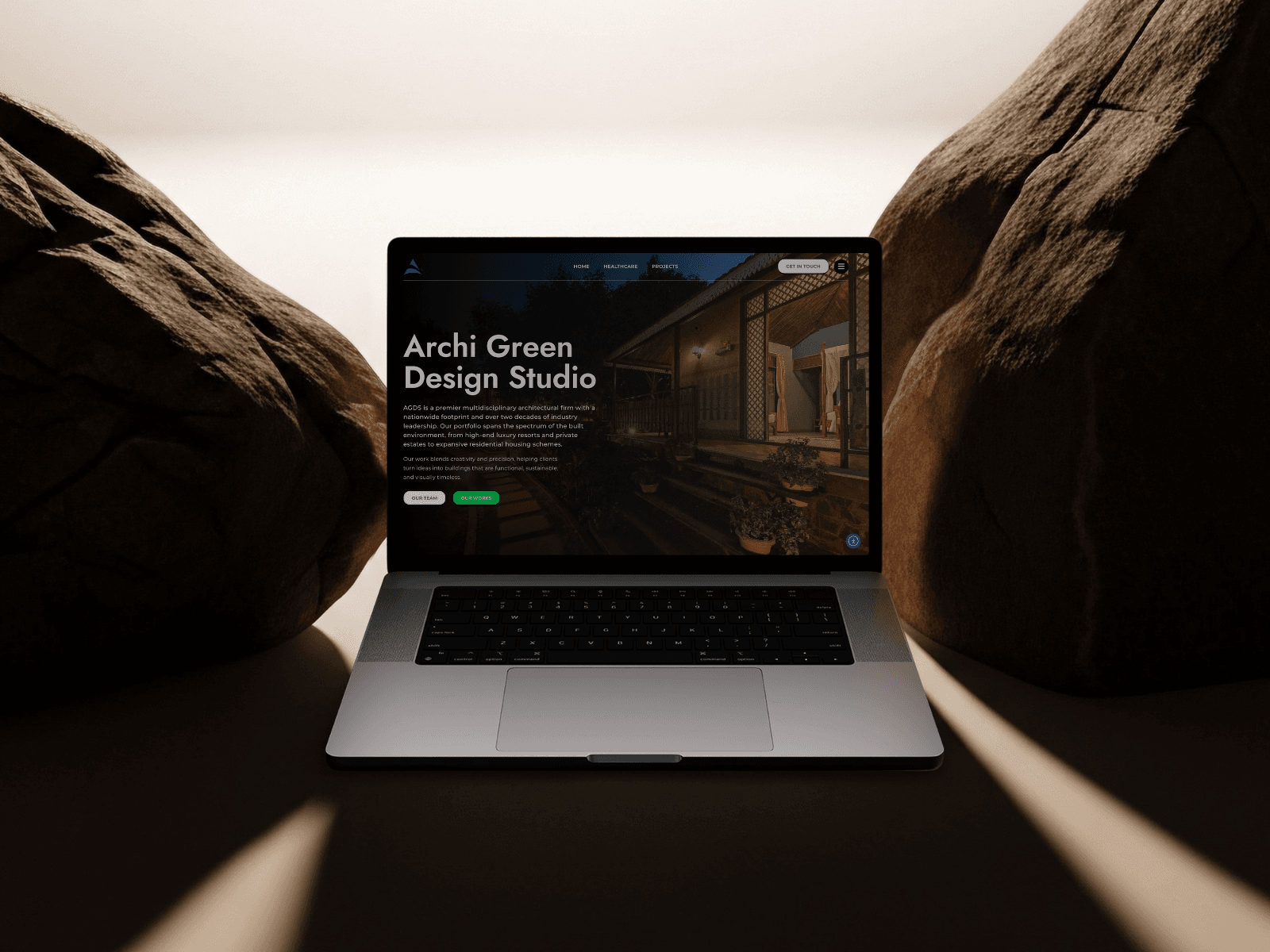 Archi Green Design Studio 데스크톱 화면