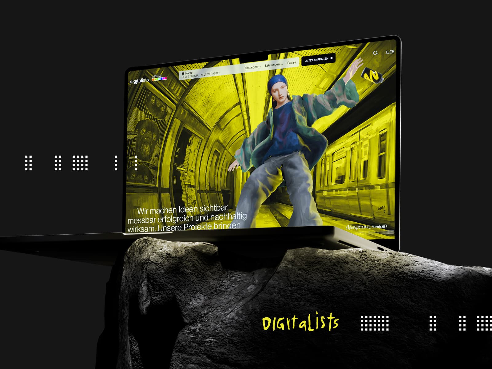 digitalists | WordPress Agentur & Webdesign Wien, NÖ & Burgenland 데스크톱 화면