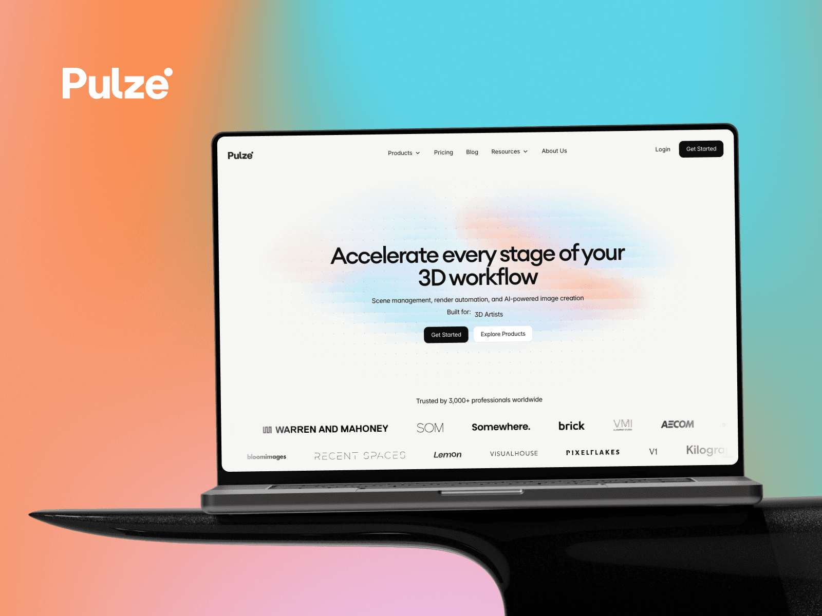 Pulze - Accelerate every stage of your 3D workflow 데스크톱 화면