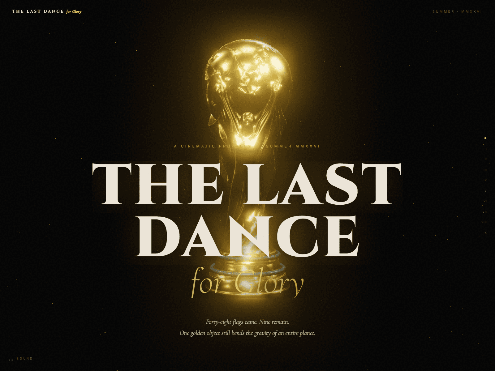 The Last Dance For Glory 데스크톱 화면