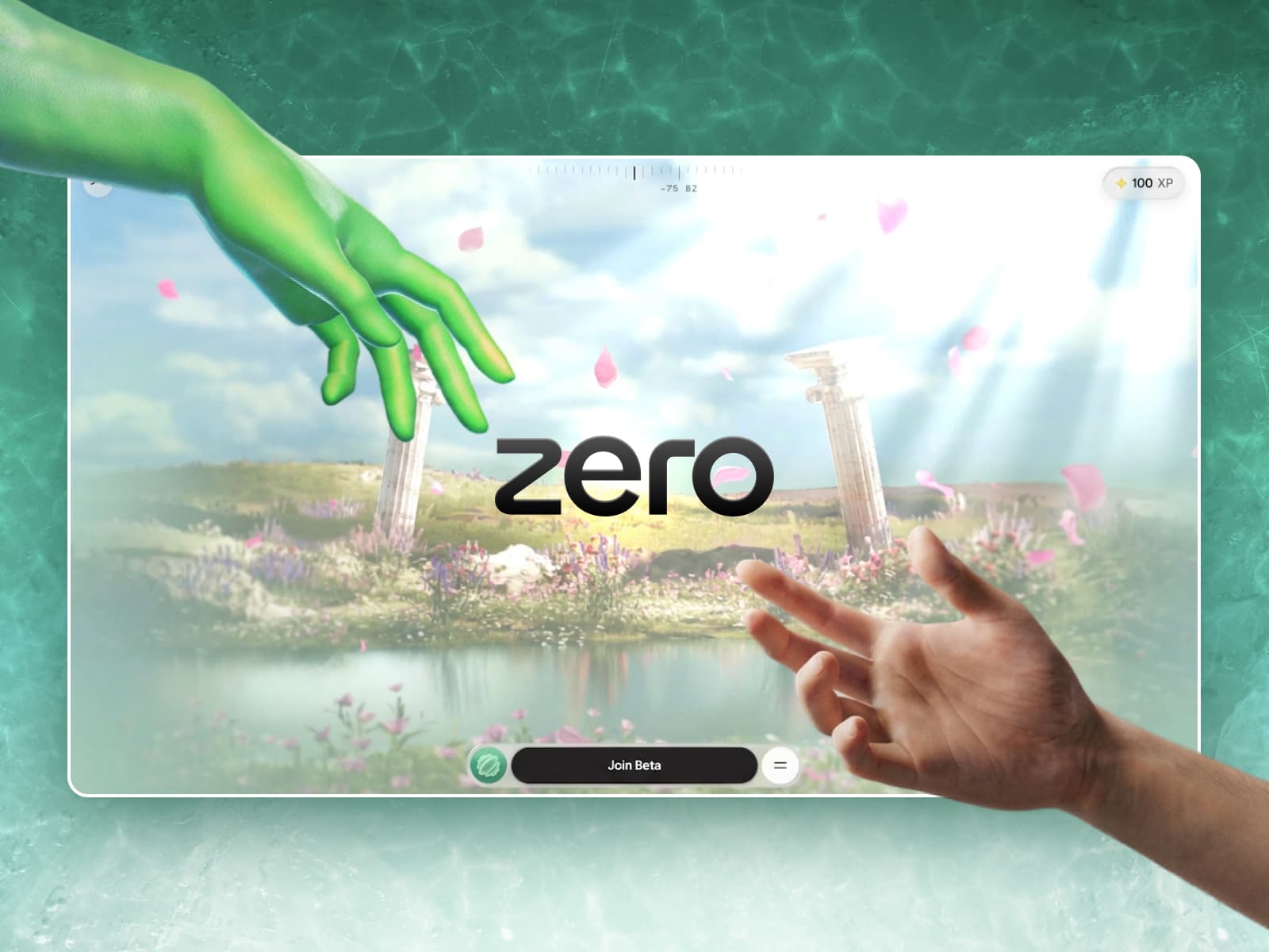 Zero — Human Infrastructure to Get Hired 데스크톱 화면