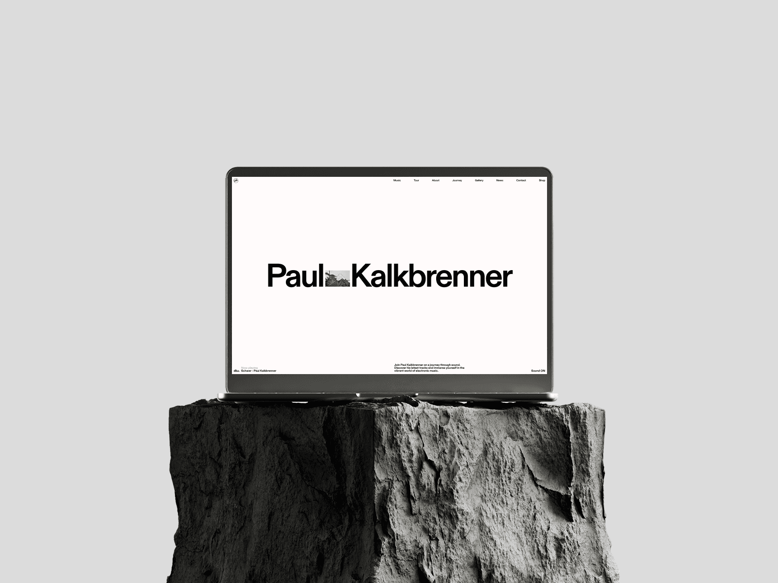 Paul Kalkbrenner – Official Website 데스크톱 화면