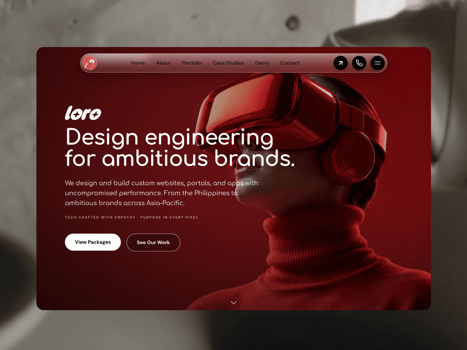 Loro Labs | Websites, Systems, and Apps for Growing Businesses 데스크톱 화면