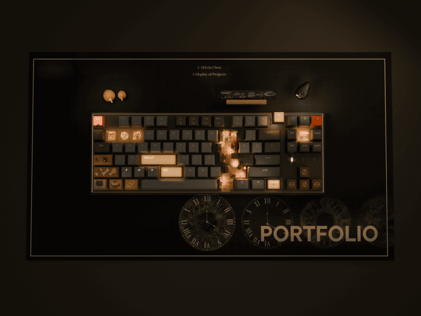 PORTFOLIO ZXC 데스크톱 화면