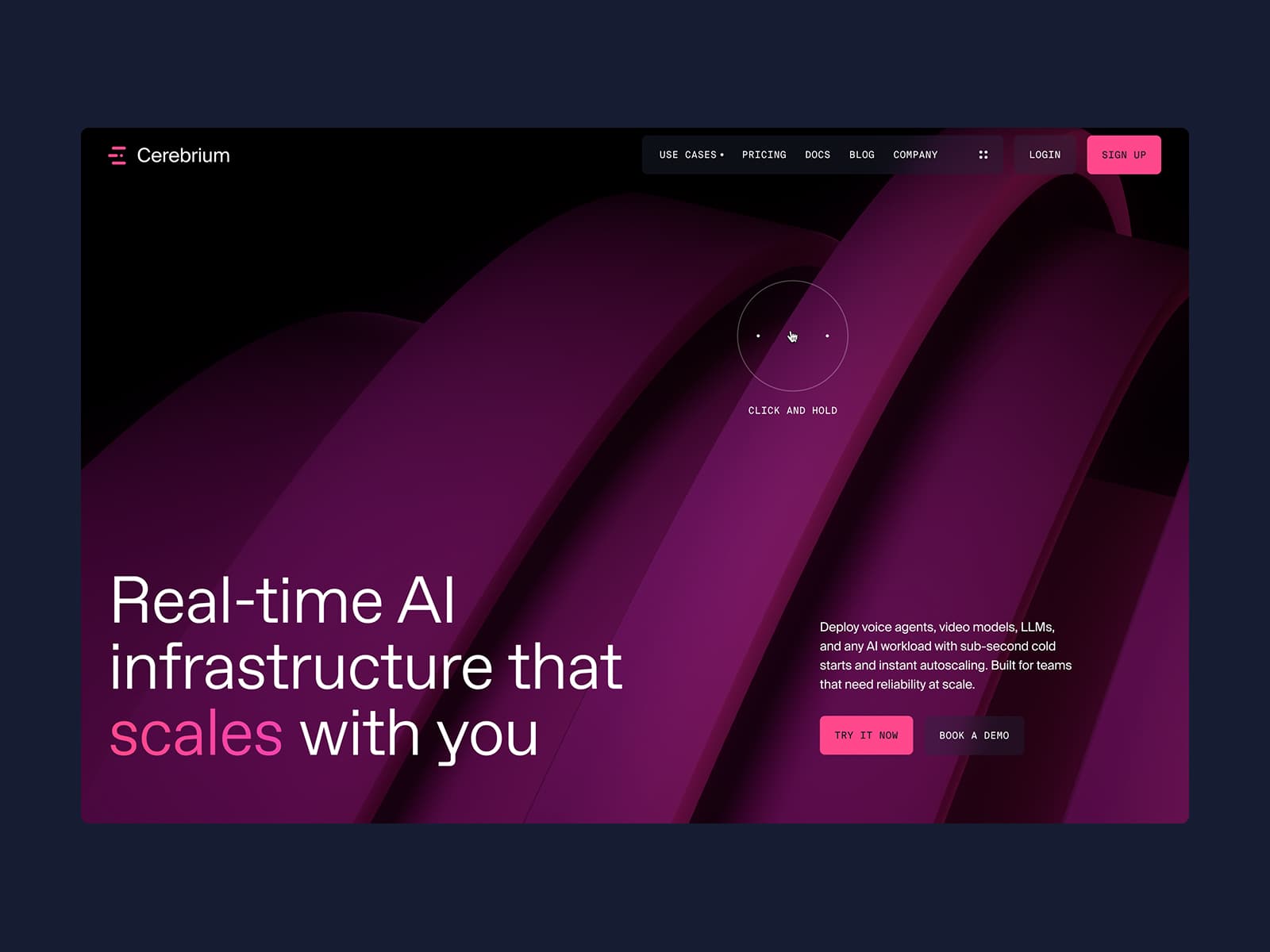 Serverless GPU Infrastructure for Real-Time AI 데스크톱 화면