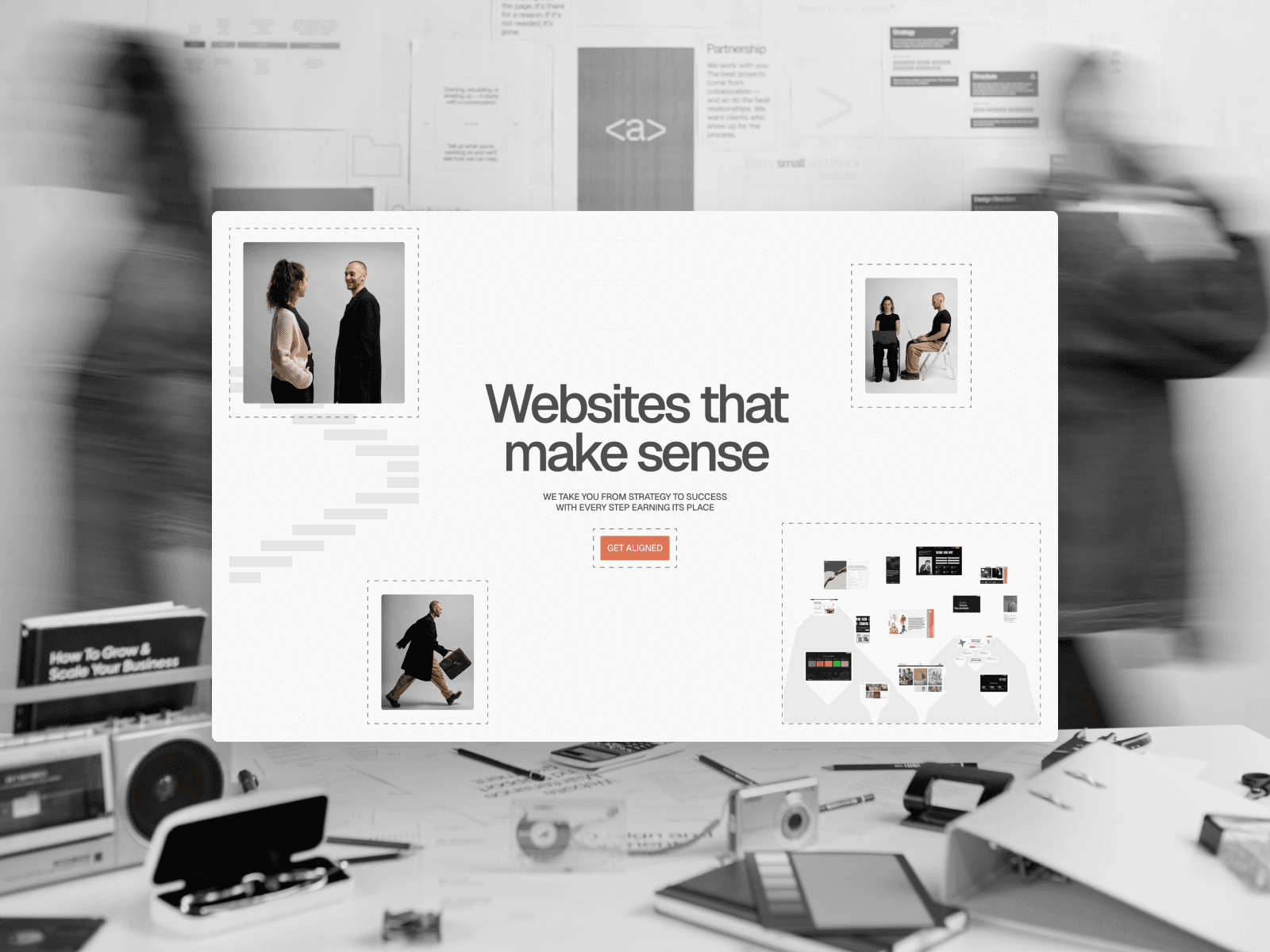 a-lign studio | Websites that make sense 데스크톱 화면