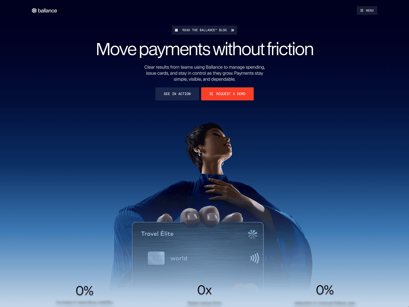 Ballance - Move payments without friction 데스크톱 화면