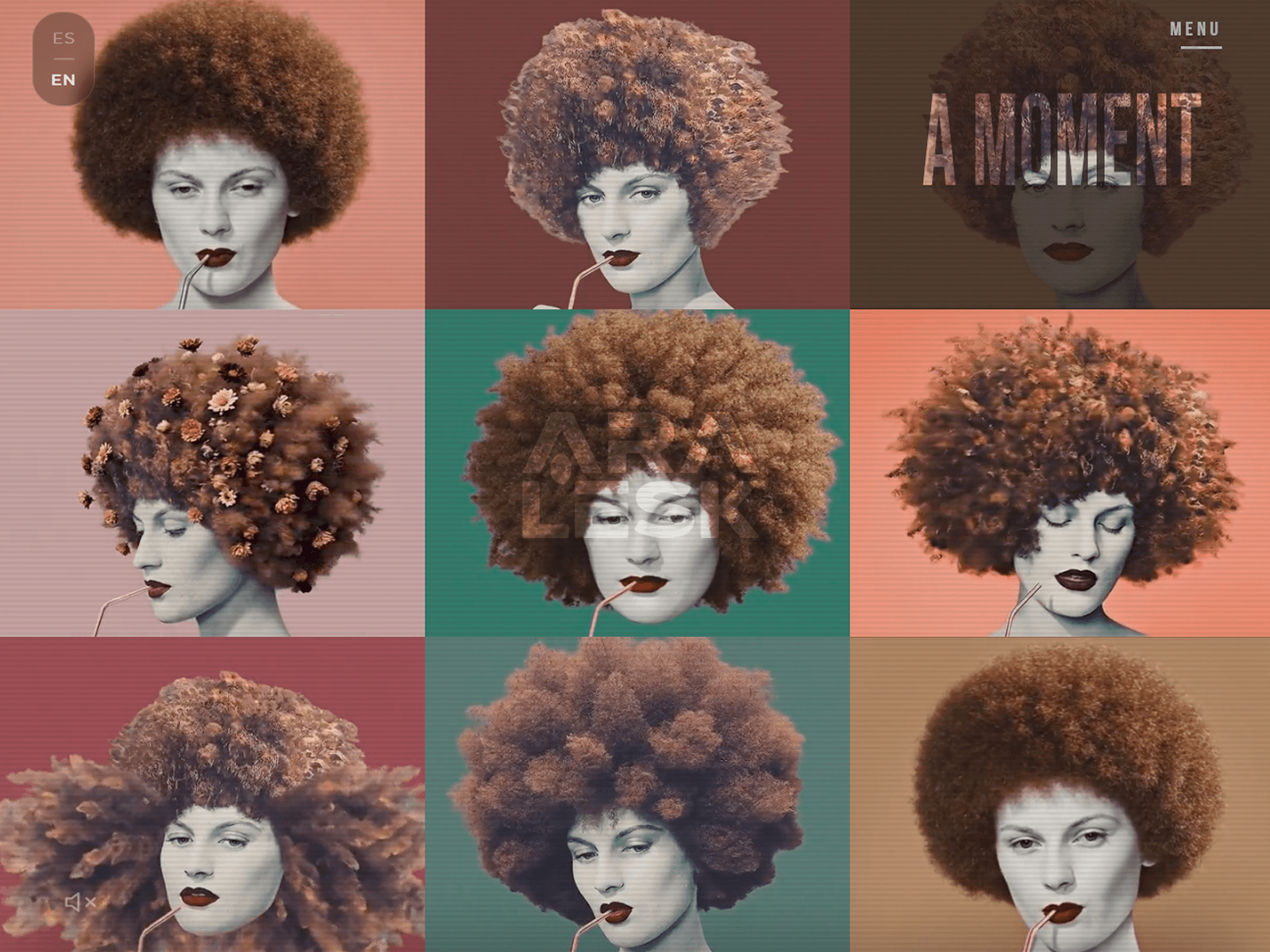 Aralesk — Collages y Piezas Visuales 데스크톱 화면