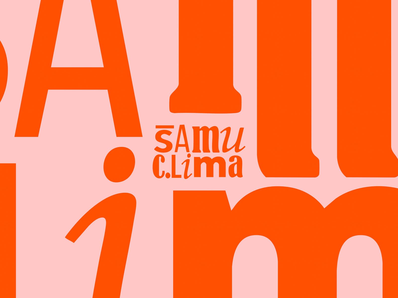 Samu Clima — Graphic Designer and Creative Director 데스크톱 화면