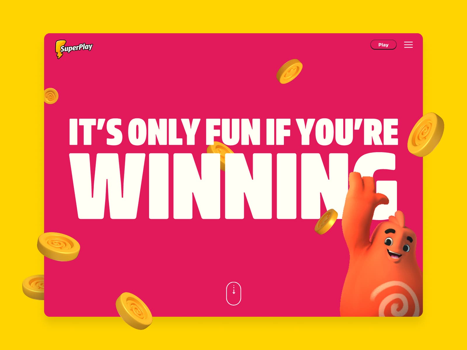 SuperPlay | Gold-standard Gaming Company 데스크톱 화면