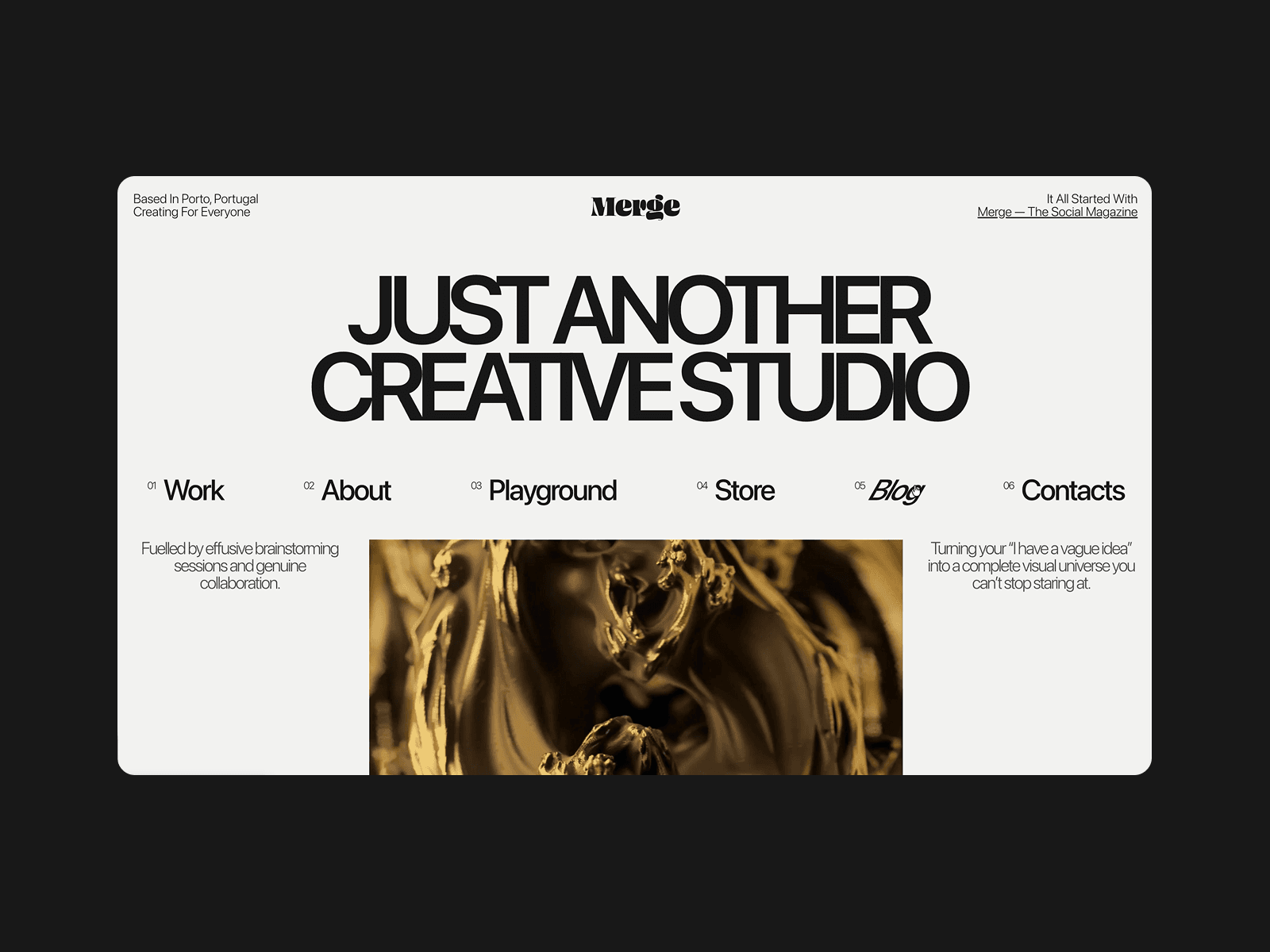 Studio Merge | Award Winning Graphic and Web Design Studio 데스크톱 화면