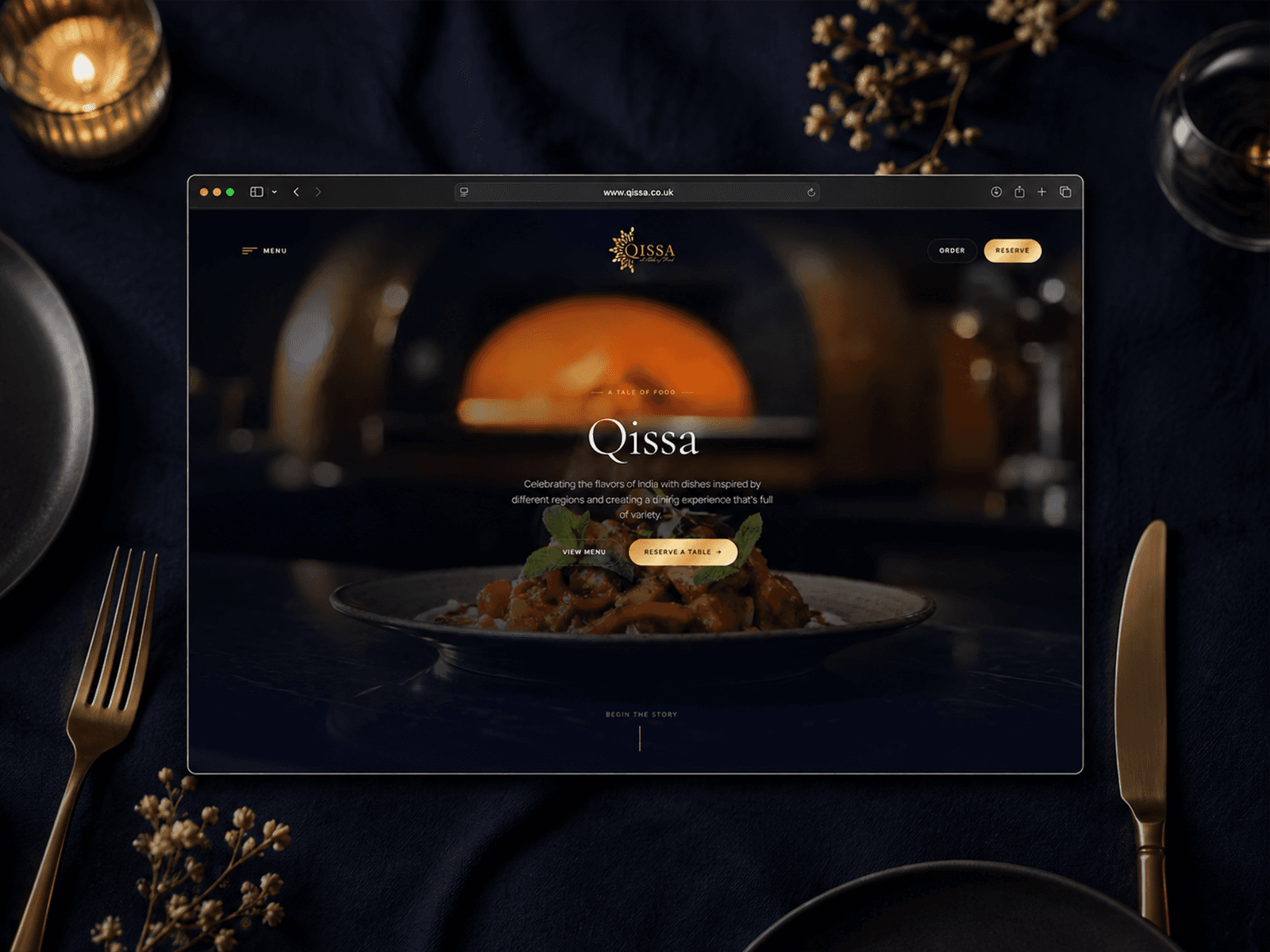 Indian Restaurant in Sevenoaks, Kent | Qissa 데스크톱 화면