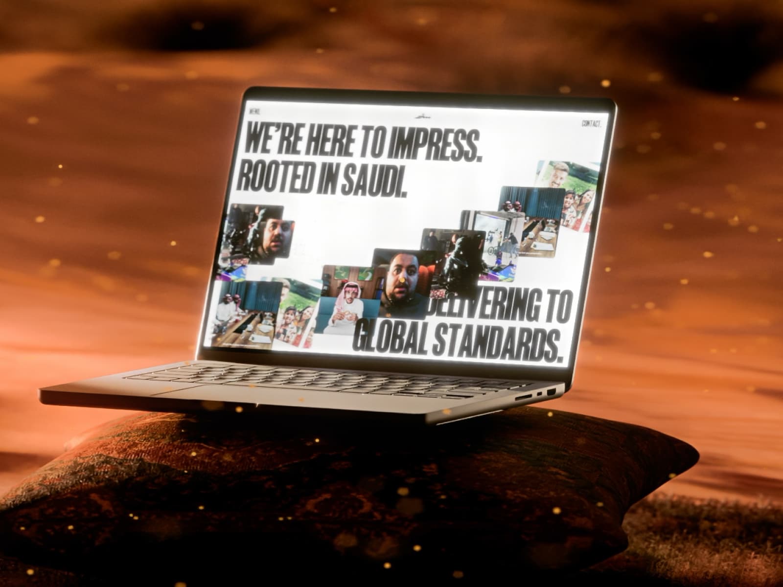 Sadu Media | Award-Winning Saudi Production House 데스크톱 화면