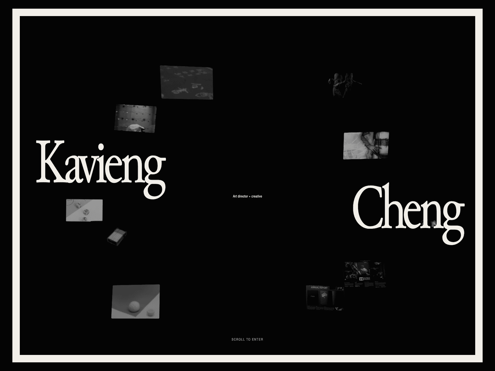 Kavieng Cheng · Art Director and Creative 데스크톱 화면