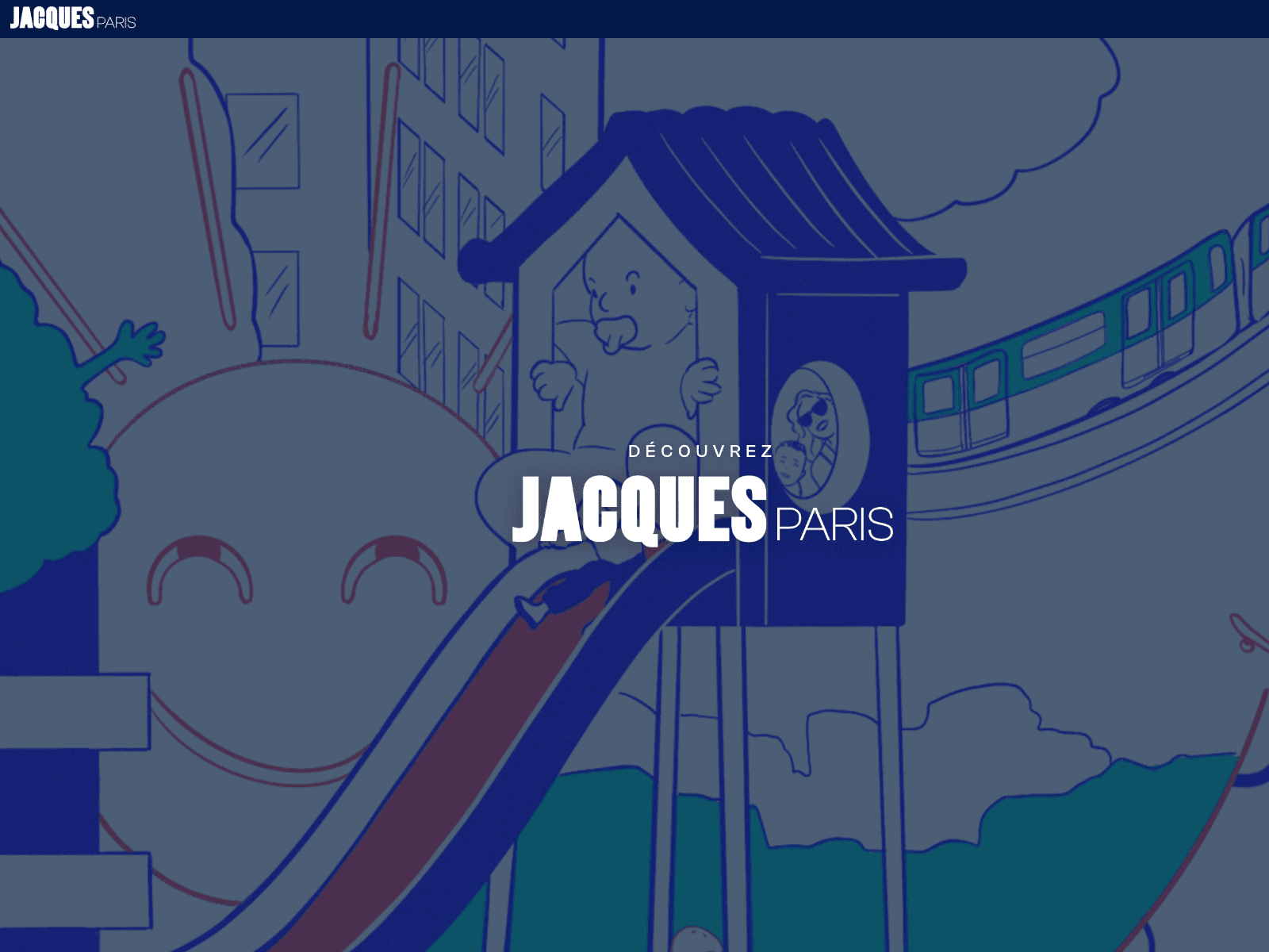 Jacques Paris - Agence à impact positif 데스크톱 화면