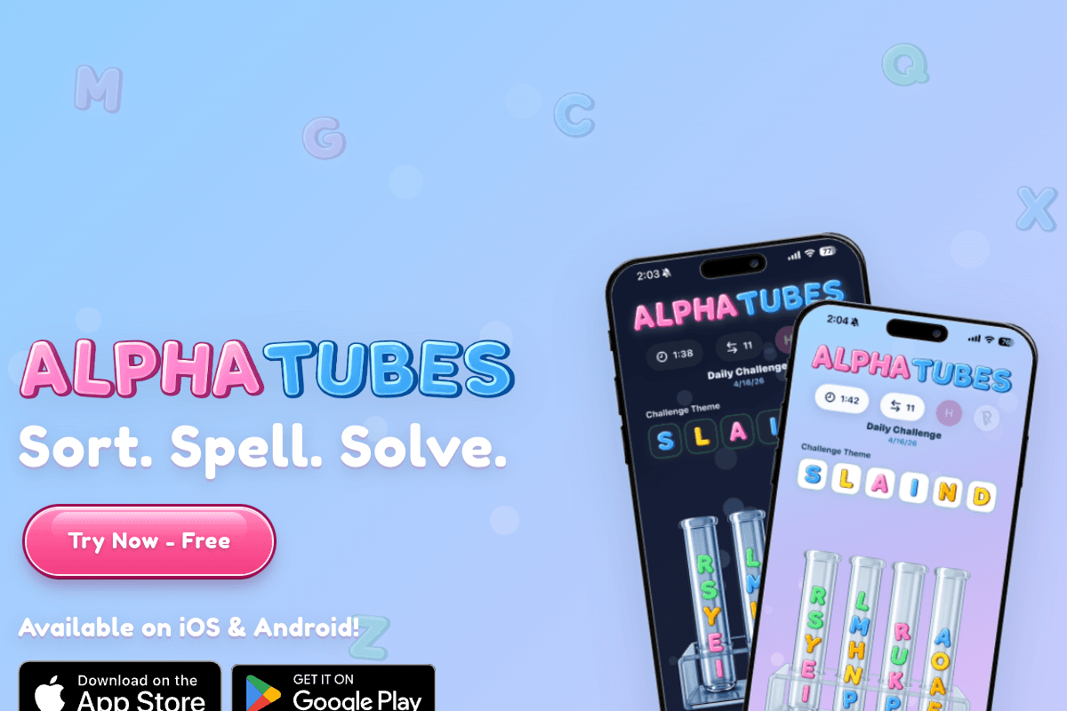 Alphatubes 데스크톱 화면