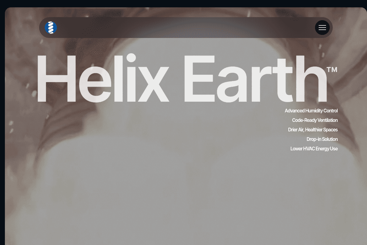 Helixearth 데스크톱 화면