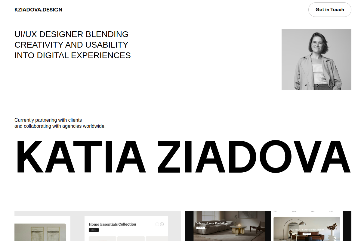 Kziadova 데스크톱 화면