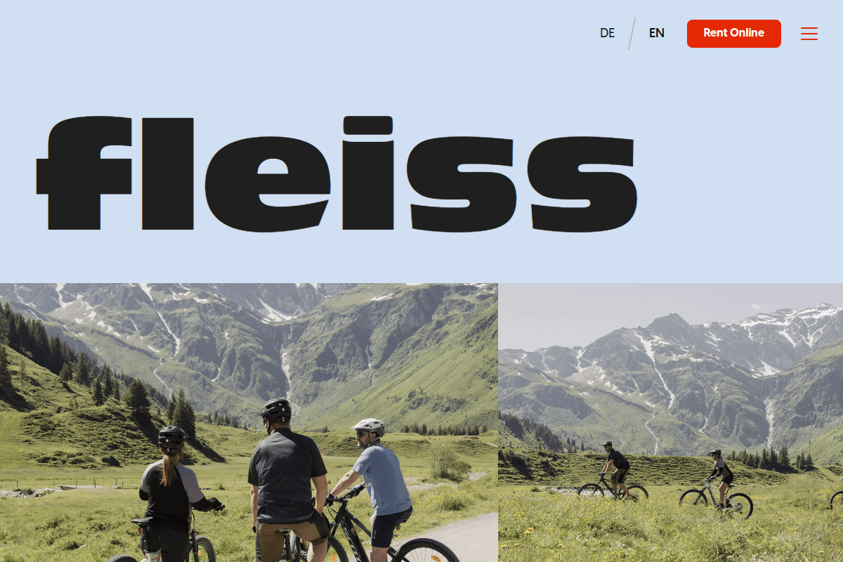 Sport Fleiss 데스크톱 화면