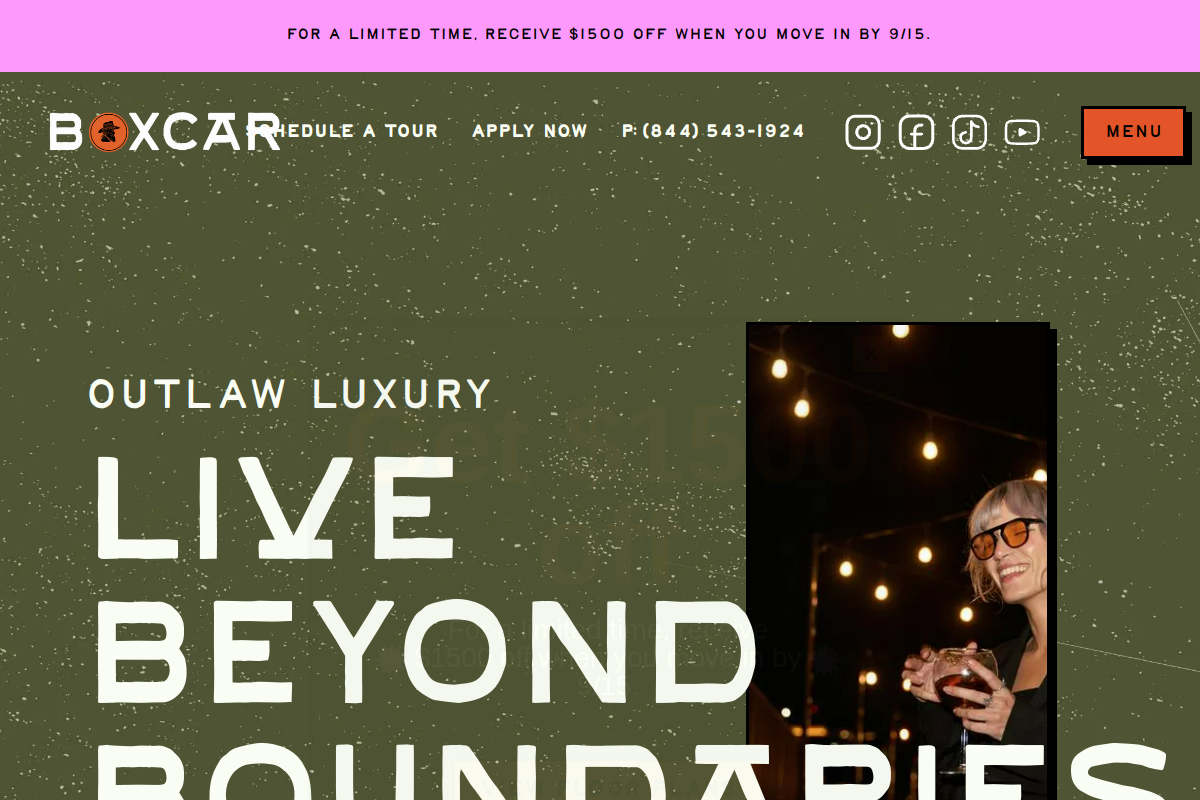 Boxcarapts 데스크톱 화면